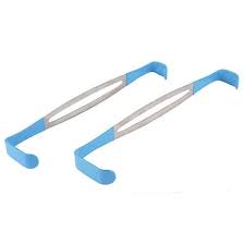 Non-Conductive Coated Army/Navy Retractor Insulated Ends Set of 2